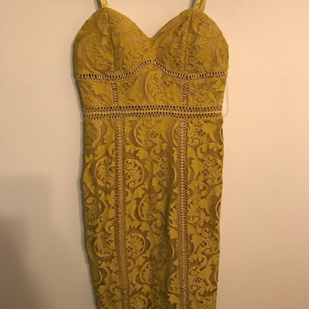 Form fitting, spaghetti strap summer dress